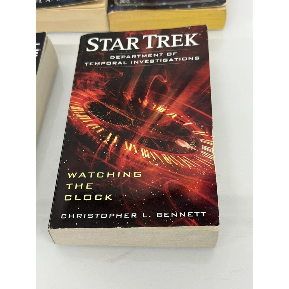 Lot of 10 Star Trek Paperback books
